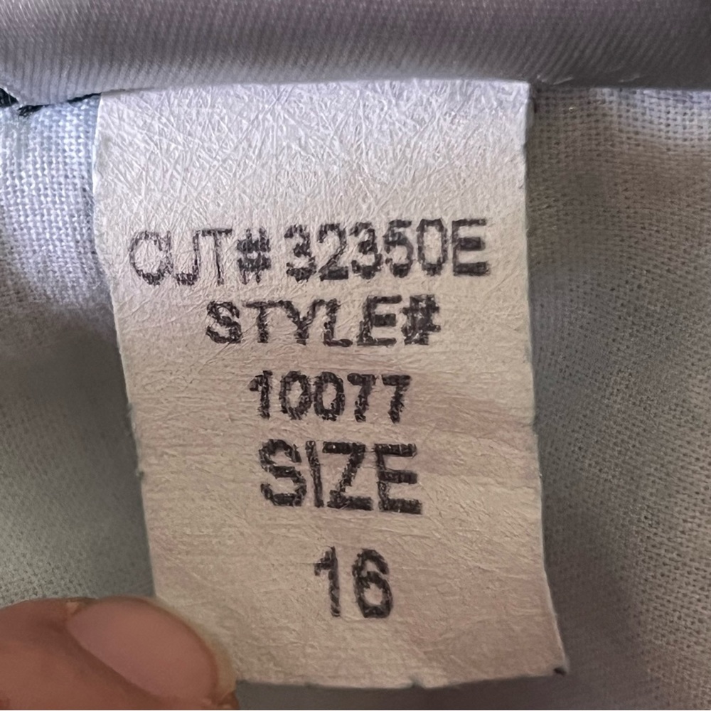 NYDJ denim jeans Shorts dark blue Sz 16 - Picture 3 of 7